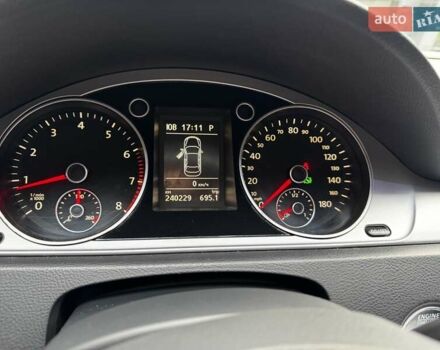 Сірий Фольксваген CC / Passat CC, об'ємом двигуна 1.98 л та пробігом 240 тис. км за 8300 $, фото 17 на Automoto.ua