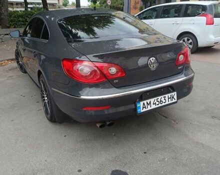Серый Фольксваген CC / Passat CC, объемом двигателя 2 л и пробегом 124 тыс. км за 9500 $, фото 3 на Automoto.ua