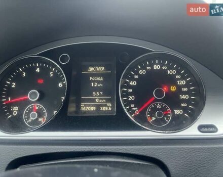 Сірий Фольксваген CC / Passat CC, об'ємом двигуна 1.98 л та пробігом 168 тис. км за 10000 $, фото 4 на Automoto.ua