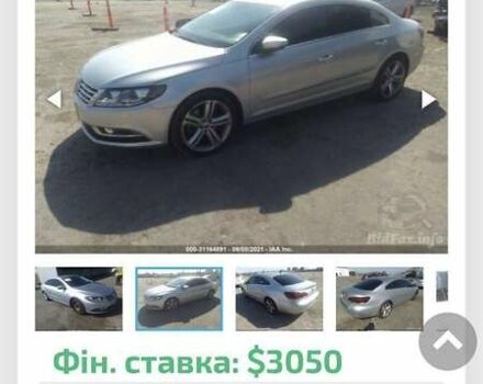 Серый Фольксваген CC / Passat CC, объемом двигателя 2 л и пробегом 165 тыс. км за 11500 $, фото 4 на Automoto.ua