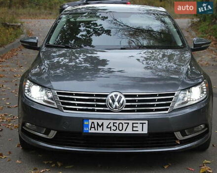 Сірий Фольксваген CC / Passat CC, об'ємом двигуна 1.98 л та пробігом 193 тис. км за 12700 $, фото 6 на Automoto.ua