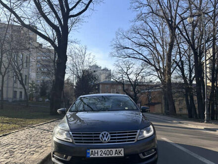 Серый Фольксваген CC / Passat CC, объемом двигателя 2 л и пробегом 185 тыс. км за 13500 $, фото 1 на Automoto.ua