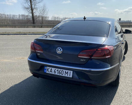 Синий Фольксваген CC / Passat CC, объемом двигателя 1.98 л и пробегом 129 тыс. км за 11300 $, фото 4 на Automoto.ua