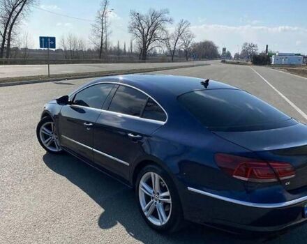 Синий Фольксваген CC / Passat CC, объемом двигателя 1.98 л и пробегом 190 тыс. км за 9200 $, фото 3 на Automoto.ua