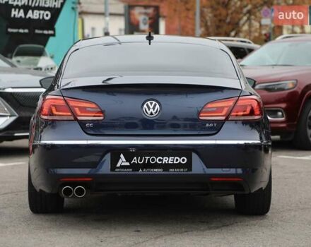Синий Фольксваген CC / Passat CC, объемом двигателя 1.98 л и пробегом 120 тыс. км за 11000 $, фото 4 на Automoto.ua
