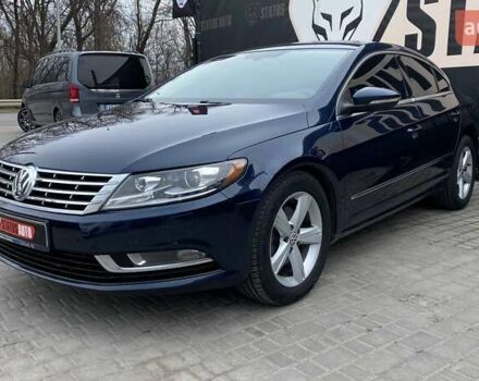 Синий Фольксваген CC / Passat CC, объемом двигателя 1.98 л и пробегом 141 тыс. км за 9500 $, фото 1 на Automoto.ua