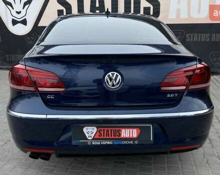 Синий Фольксваген CC / Passat CC, объемом двигателя 1.98 л и пробегом 141 тыс. км за 9500 $, фото 5 на Automoto.ua