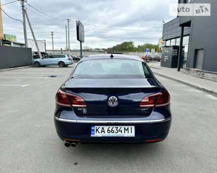 Синий Фольксваген CC / Passat CC, объемом двигателя 1.98 л и пробегом 123 тыс. км за 11500 $, фото 4 на Automoto.ua