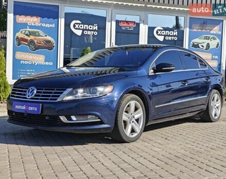 Синий Фольксваген CC / Passat CC, объемом двигателя 1.98 л и пробегом 160 тыс. км за 11800 $, фото 1 на Automoto.ua