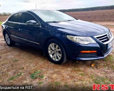 Синий Фольксваген CC, объемом двигателя 2 л и пробегом 170 тыс. км за 9500 $, фото 3 на Automoto.ua