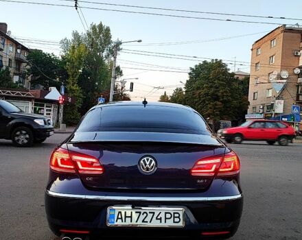 Синій Фольксваген CC, об'ємом двигуна 2 л та пробігом 110 тис. км за 12000 $, фото 1 на Automoto.ua
