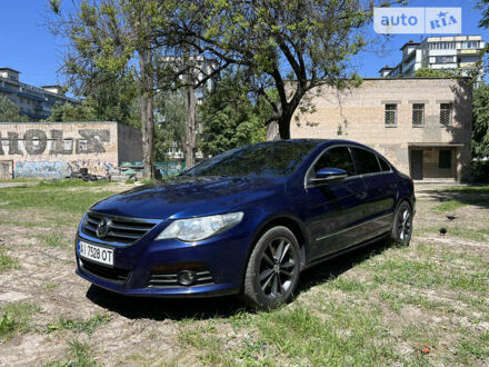 Синий Фольксваген CC / Passat CC, объемом двигателя 2 л и пробегом 130 тыс. км за 8500 $, фото 1 на Automoto.ua