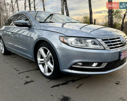 Синий Фольксваген CC / Passat CC, объемом двигателя 1.98 л и пробегом 165 тыс. км за 10950 $, фото 1 на Automoto.ua