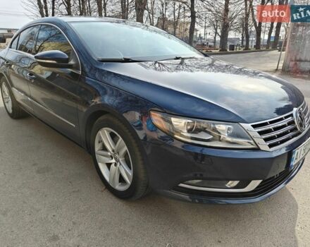 Синий Фольксваген CC / Passat CC, объемом двигателя 1.98 л и пробегом 179 тыс. км за 10500 $, фото 1 на Automoto.ua