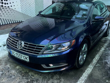 Синий Фольксваген CC / Passat CC, объемом двигателя 1.98 л и пробегом 213 тыс. км за 10000 $, фото 1 на Automoto.ua