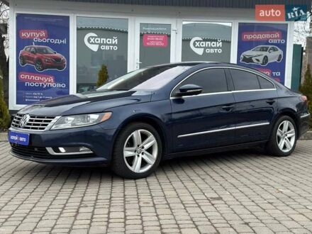 Синий Фольксваген CC / Passat CC, объемом двигателя 1.98 л и пробегом 160 тыс. км за 10400 $, фото 1 на Automoto.ua