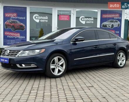 Синий Фольксваген CC / Passat CC, объемом двигателя 1.98 л и пробегом 160 тыс. км за 10400 $, фото 1 на Automoto.ua