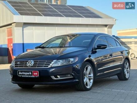 Синий Фольксваген CC / Passat CC, объемом двигателя 2 л и пробегом 242 тыс. км за 10390 $, фото 1 на Automoto.ua