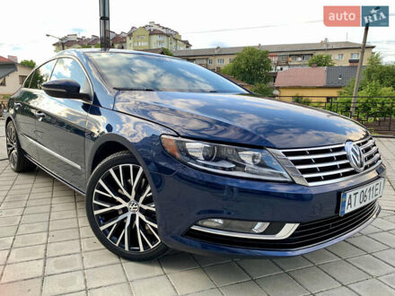 Синий Фольксваген CC / Passat CC, объемом двигателя 1.98 л и пробегом 105 тыс. км за 12900 $, фото 1 на Automoto.ua