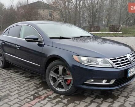 Синий Фольксваген CC / Passat CC, объемом двигателя 1.98 л и пробегом 280 тыс. км за 10000 $, фото 1 на Automoto.ua