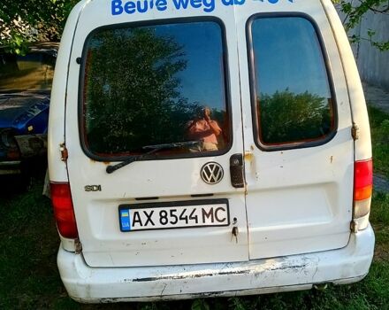 Белый Фольксваген Кадди, объемом двигателя 1.9 л и пробегом 100 тыс. км за 2500 $, фото 3 на Automoto.ua