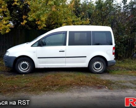 Белый Фольксваген Кадди, объемом двигателя 2 л и пробегом 300 тыс. км за 2600 $, фото 4 на Automoto.ua