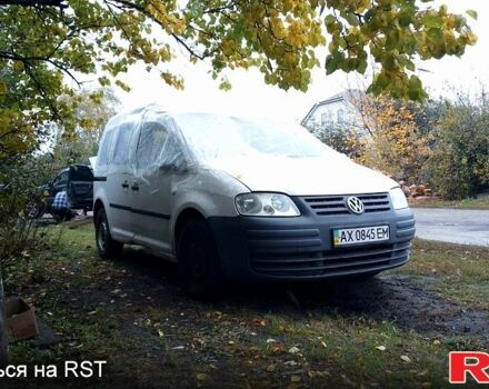 Белый Фольксваген Кадди, объемом двигателя 2 л и пробегом 300 тыс. км за 2600 $, фото 3 на Automoto.ua