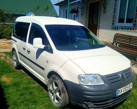 Белый Фольксваген Кадди, объемом двигателя 1.9 л и пробегом 188 тыс. км за 5600 $, фото 1 на Automoto.ua