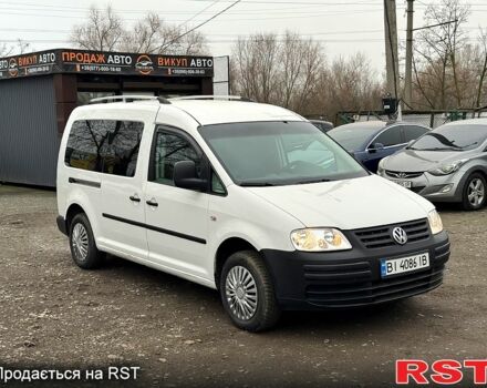 Білий Фольксваген Кадді, об'ємом двигуна 1.6 л та пробігом 292 тис. км за 6300 $, фото 1 на Automoto.ua
