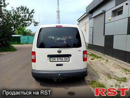 Белый Фольксваген Кадди, объемом двигателя 1.9 л и пробегом 440 тыс. км за 6300 $, фото 4 на Automoto.ua