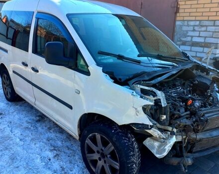 Белый Фольксваген Кадди, объемом двигателя 1.6 л и пробегом 220 тыс. км за 3750 $, фото 1 на Automoto.ua