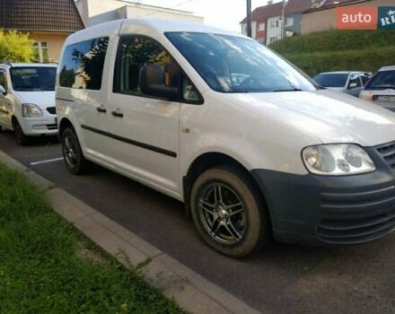 Білий Фольксваген Кадді, об'ємом двигуна 1.9 л та пробігом 245 тис. км за 7000 $, фото 2 на Automoto.ua