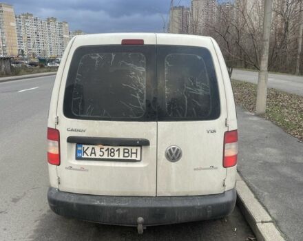 Белый Фольксваген Кадди, объемом двигателя 1.9 л и пробегом 300 тыс. км за 4500 $, фото 3 на Automoto.ua