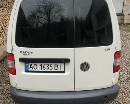 Белый Фольксваген Кадди, объемом двигателя 1.9 л и пробегом 343 тыс. км за 6800 $, фото 4 на Automoto.ua