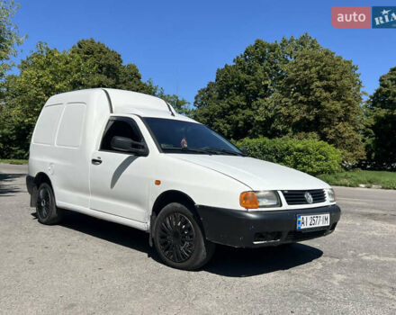 Белый Фольксваген Кадди, объемом двигателя 1.9 л и пробегом 212 тыс. км за 2400 $, фото 1 на Automoto.ua