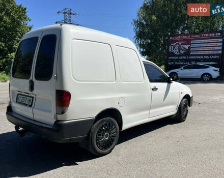 Белый Фольксваген Кадди, объемом двигателя 1.9 л и пробегом 212 тыс. км за 2400 $, фото 3 на Automoto.ua