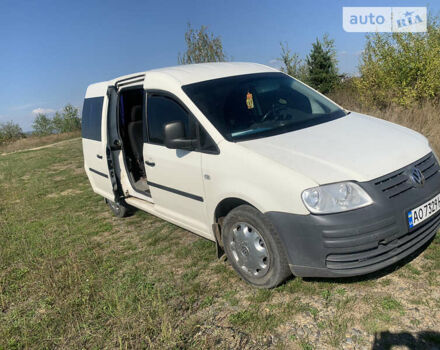 Білий Фольксваген Кадді, об'ємом двигуна 2 л та пробігом 320 тис. км за 4500 $, фото 1 на Automoto.ua