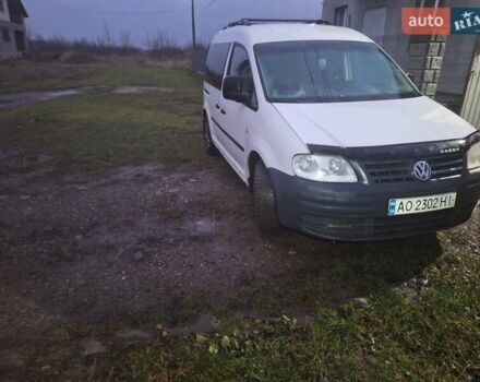 Белый Фольксваген Кадди, объемом двигателя 1.9 л и пробегом 420 тыс. км за 4000 $, фото 1 на Automoto.ua