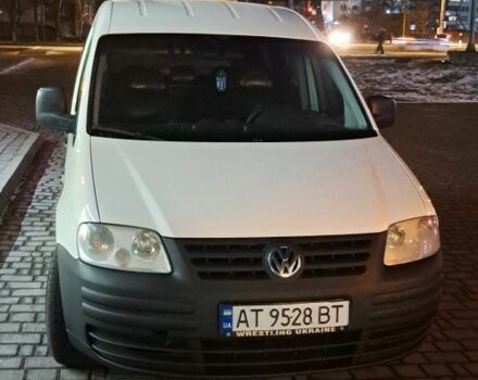 Белый Фольксваген Кадди, объемом двигателя 2 л и пробегом 320 тыс. км за 4350 $, фото 1 на Automoto.ua