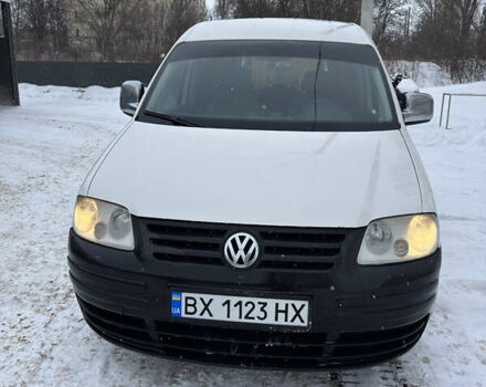 Белый Фольксваген Кадди, объемом двигателя 1.9 л и пробегом 413 тыс. км за 4999 $, фото 1 на Automoto.ua