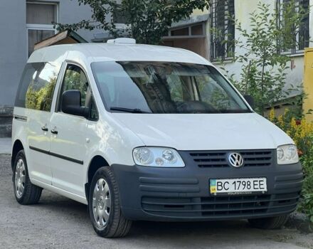Белый Фольксваген Кадди, объемом двигателя 1.9 л и пробегом 284 тыс. км за 5350 $, фото 2 на Automoto.ua