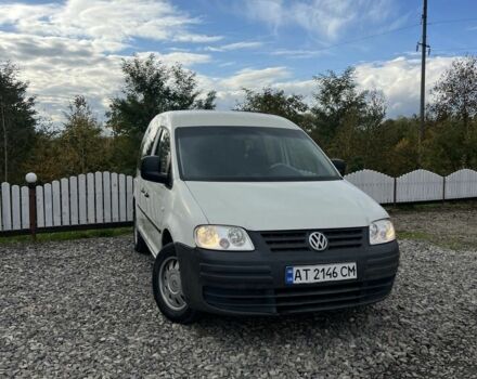 Белый Фольксваген Кадди, объемом двигателя 2 л и пробегом 270 тыс. км за 3900 $, фото 1 на Automoto.ua