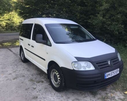 Белый Фольксваген Кадди, объемом двигателя 2 л и пробегом 340 тыс. км за 4900 $, фото 2 на Automoto.ua