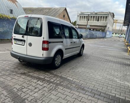 Белый Фольксваген Кадди, объемом двигателя 2 л и пробегом 273 тыс. км за 5800 $, фото 2 на Automoto.ua