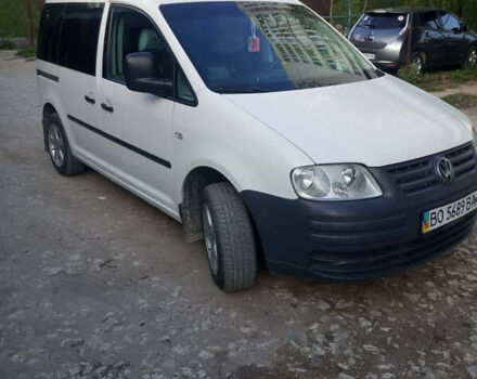 Белый Фольксваген Кадди, объемом двигателя 2 л и пробегом 362 тыс. км за 5200 $, фото 2 на Automoto.ua