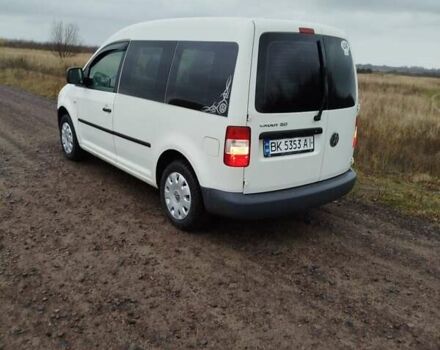 Білий Фольксваген Кадді, об'ємом двигуна 2 л та пробігом 316 тис. км за 6000 $, фото 2 на Automoto.ua