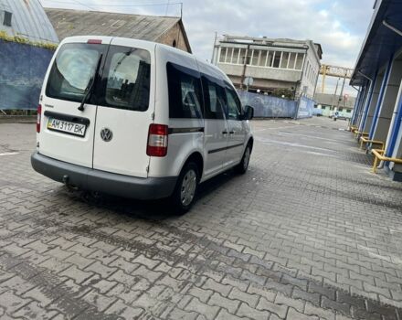 Белый Фольксваген Кадди, объемом двигателя 2 л и пробегом 273 тыс. км за 5800 $, фото 5 на Automoto.ua