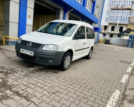 Белый Фольксваген Кадди, объемом двигателя 2 л и пробегом 273 тыс. км за 5800 $, фото 8 на Automoto.ua