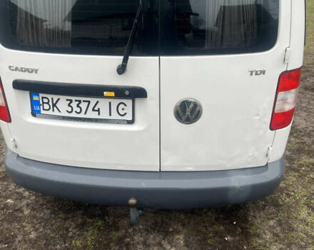 Белый Фольксваген Кадди, объемом двигателя 1.9 л и пробегом 400 тыс. км за 5400 $, фото 6 на Automoto.ua