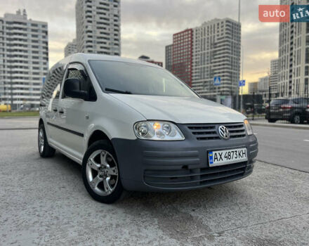 Белый Фольксваген Кадди, объемом двигателя 2 л и пробегом 225 тыс. км за 4950 $, фото 2 на Automoto.ua